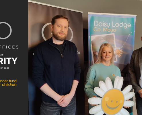 charity partnership. Gray Offices and Daisy Lodge